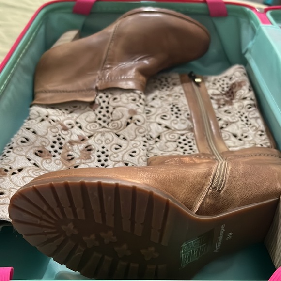 Antelope Over the Calf Boot, Side Zip - Picture 2 of 6